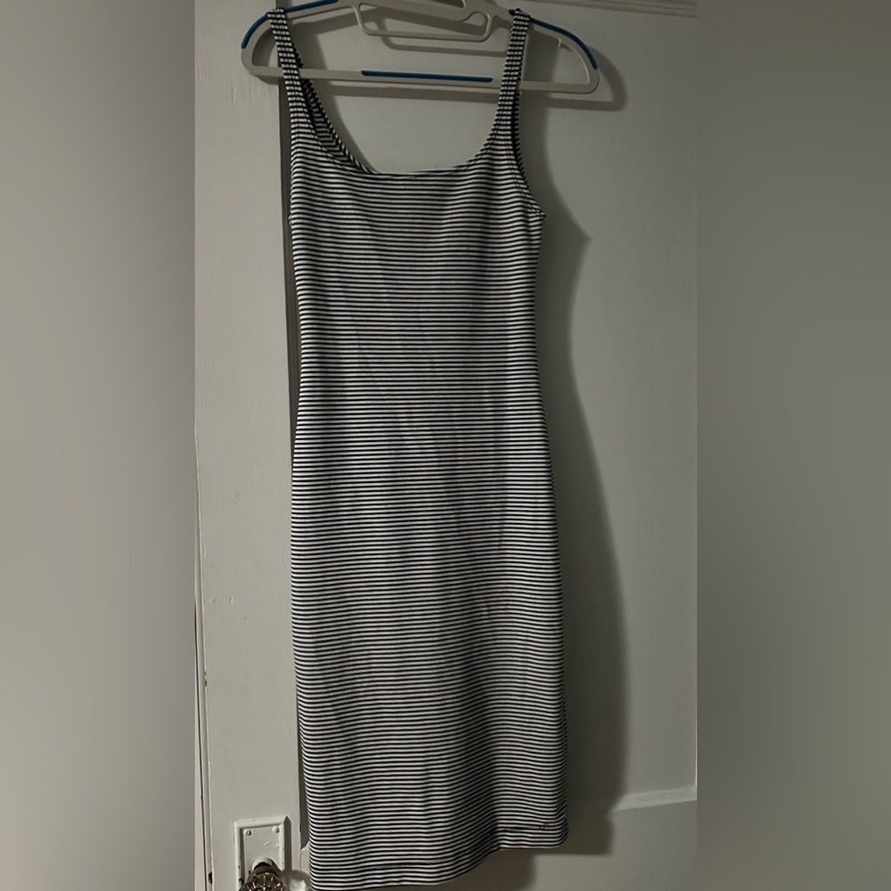 Zara Trafaluc Striped Bodycon Dress